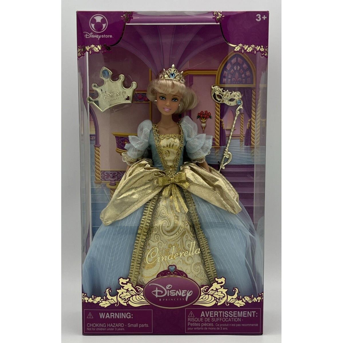 Masquerade Disney Store Doll Cinderella Exclusive Very Rare