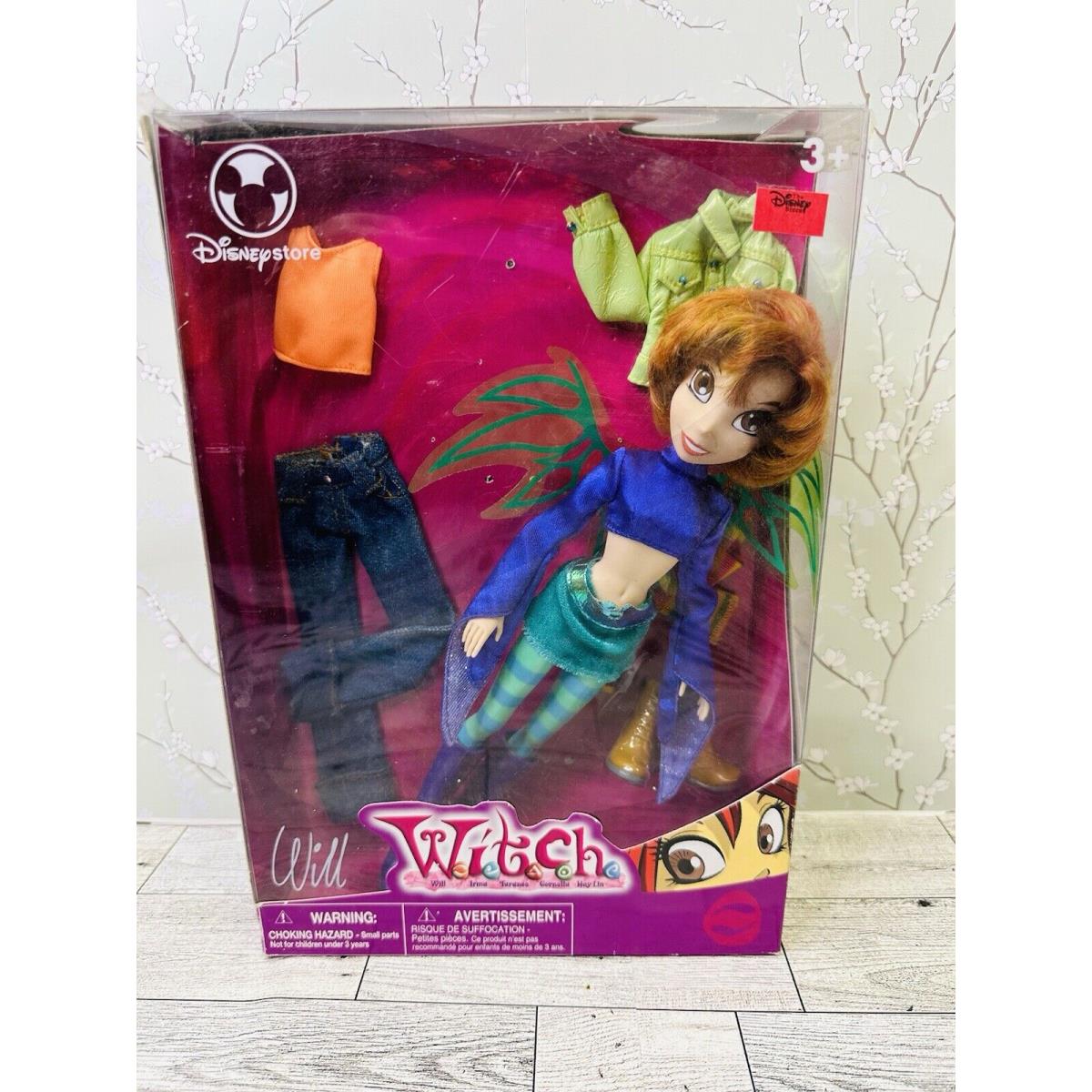 Disney Store Witch W.i.t.c.h Will Doll Red Hair Fairy