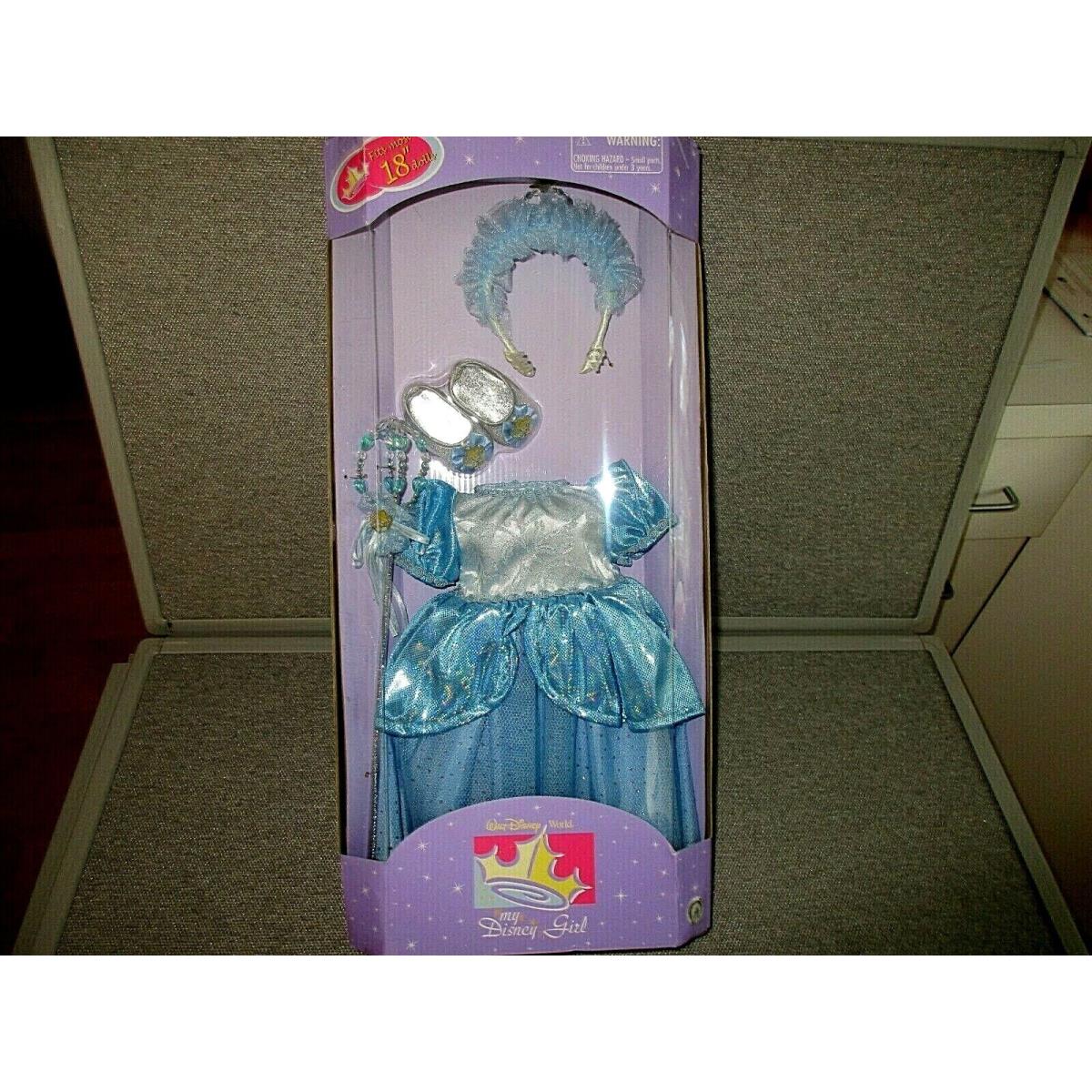 My Disney Girl Princess-cinderella-clothes Shoes-american Battat-18 Dolls-new