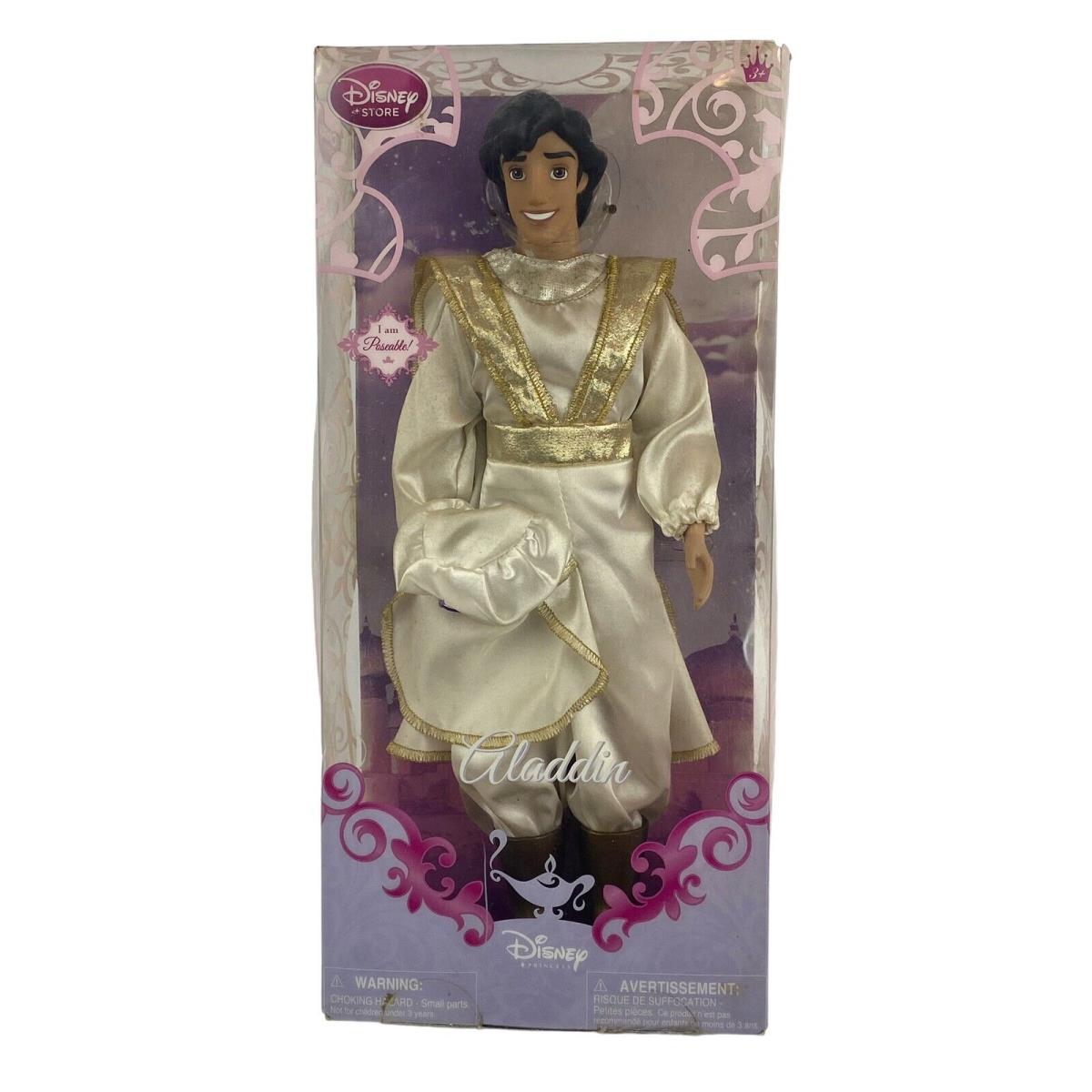 Disney Store Aladdin Prince Ali Doll Classic Collection 12 Nos Damaged Package