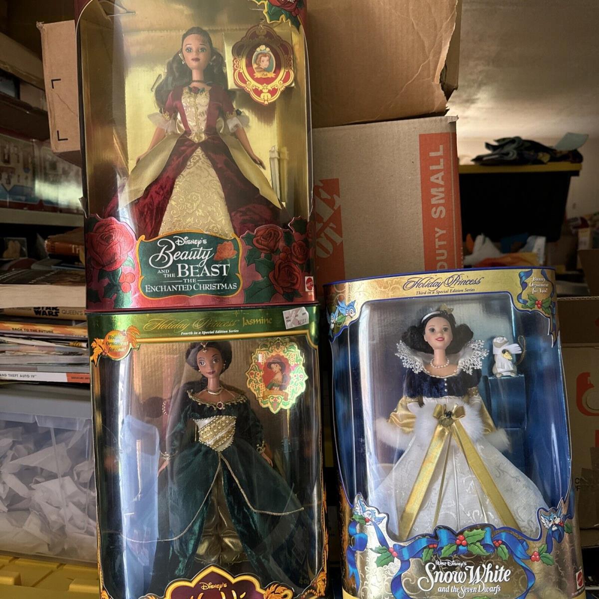 Disney Princess Christmas Dolls