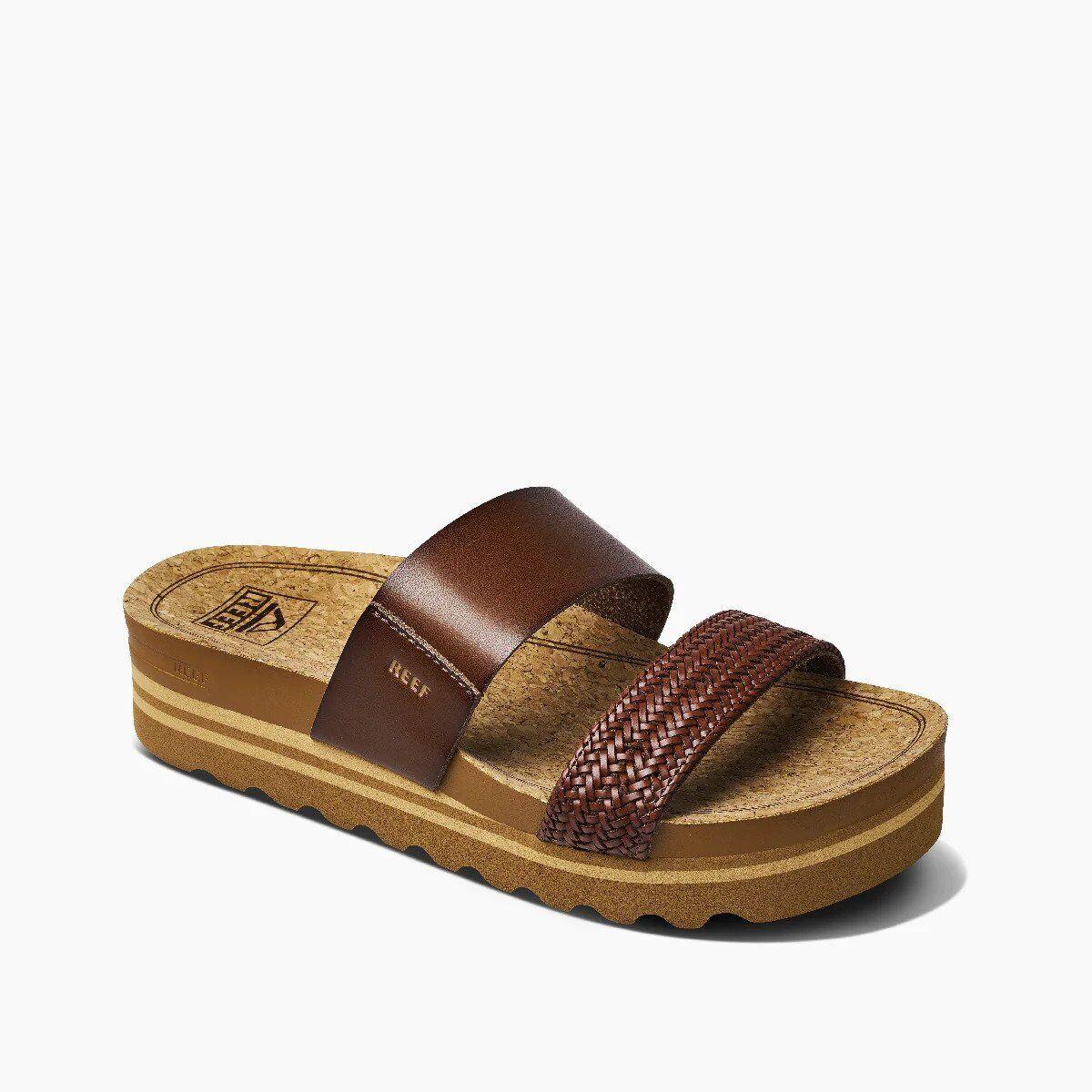 Reef Womens Sandals Cushion Vista Hi Sandal Chocolate - Ci8096 Chocolate