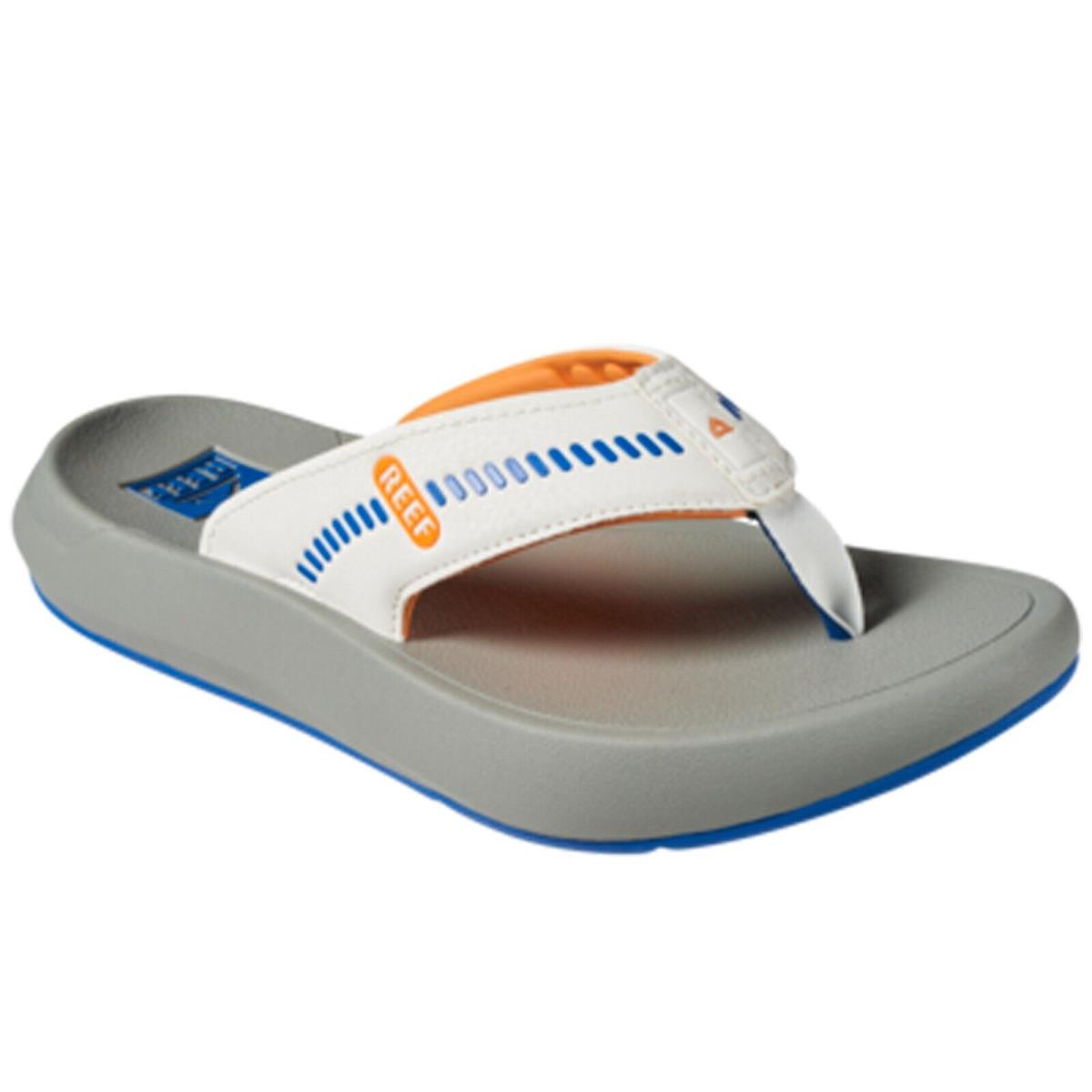 Reef CJ5891 Men`s Swellsole Cruiser White Arch Support Flip Flop Thong Sandal