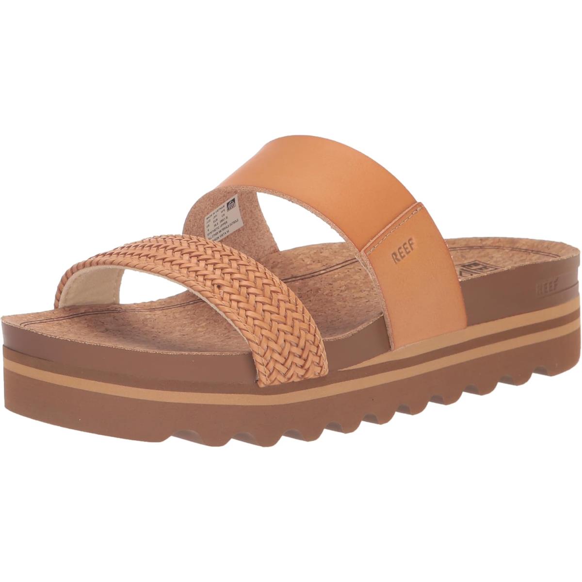 Reef Cushion Vista Hi Women`s Platform Fashion Sandal Arch Support 8