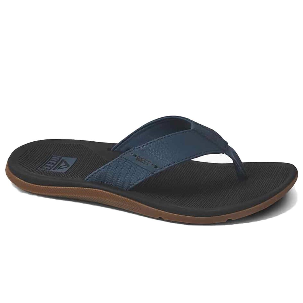 Reef CJ4016 Men`s Santa Ana Orion Black Water Friendly Support Flip Flop Sandal - Orion Black