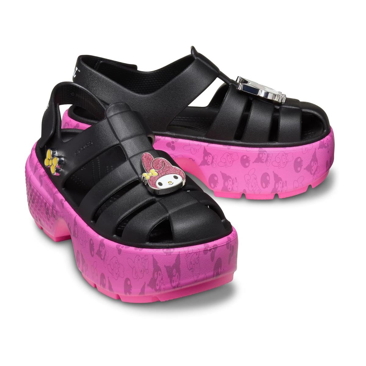 Unisex Sandals Crocs Sanrio My Melody / Kuromi Stomp Sandal