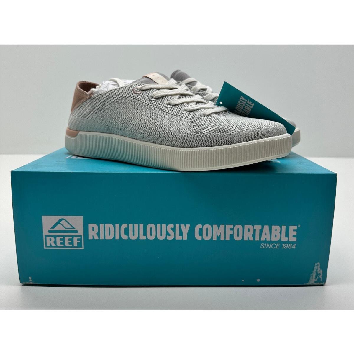 Reef Women`s Reef Neptune Casual Sneaker Fog/rose Size 9 00S