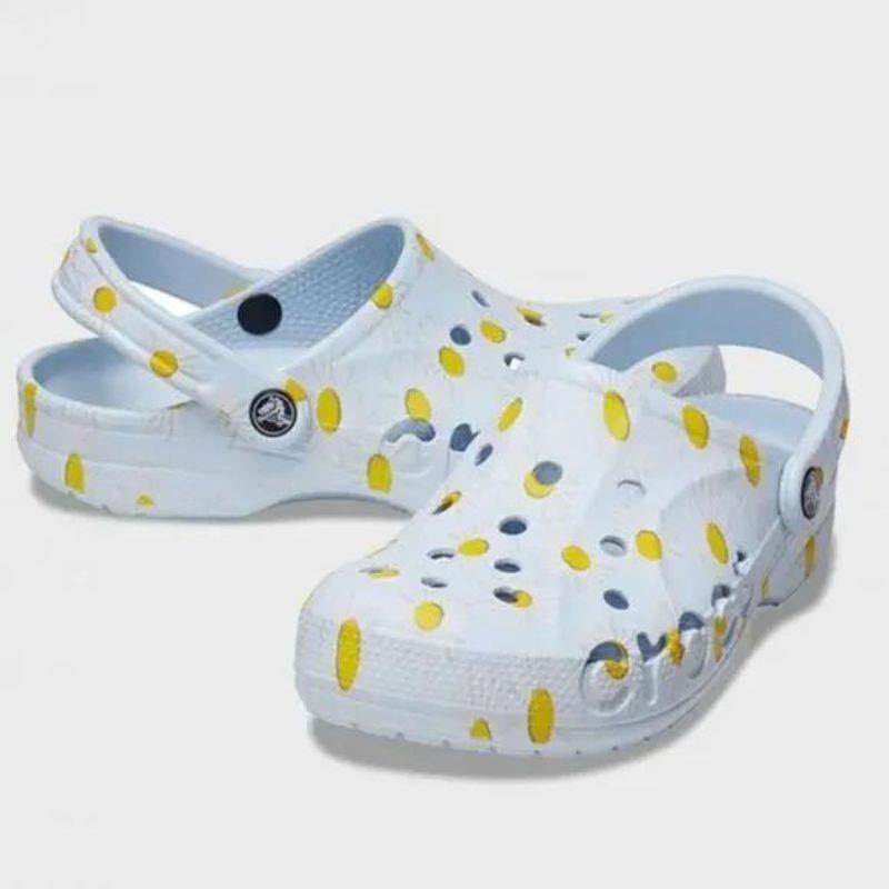 Crocs Baya Printed Clog Sandals Men`s Size 12 Shoes