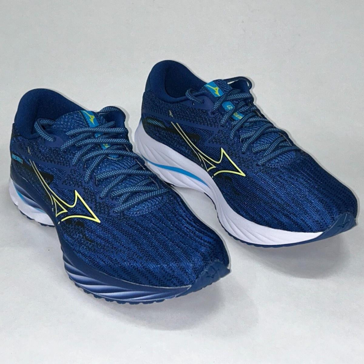 Mizuno Wave Rider 27 Men`s D Navy Peony/sharp Green