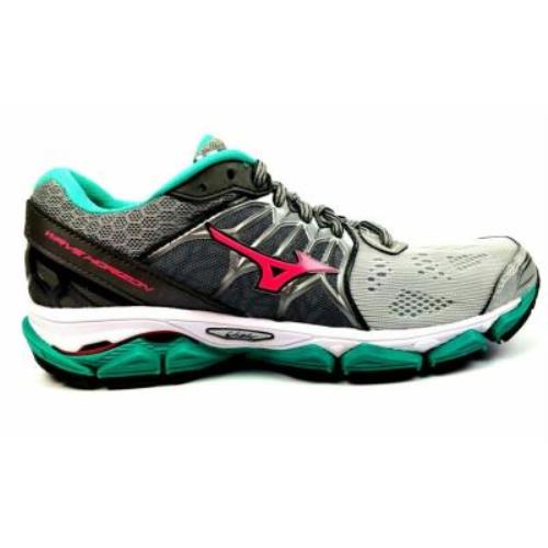 Mizuno Women`s Running Shoes Wave Horizon Lightweight Knit Lace Up