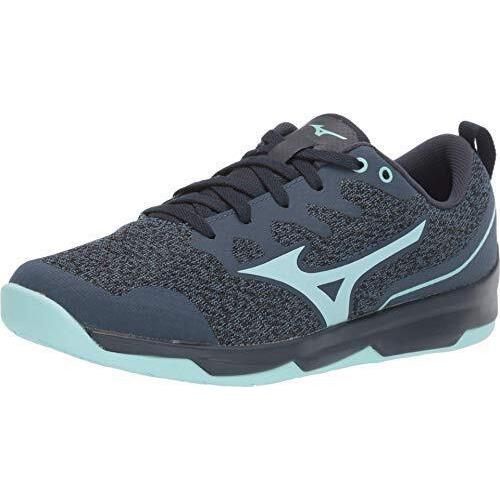 Mizuno Women`s TC-02 Cross Training Shoe Navy-light Blue 12 B US