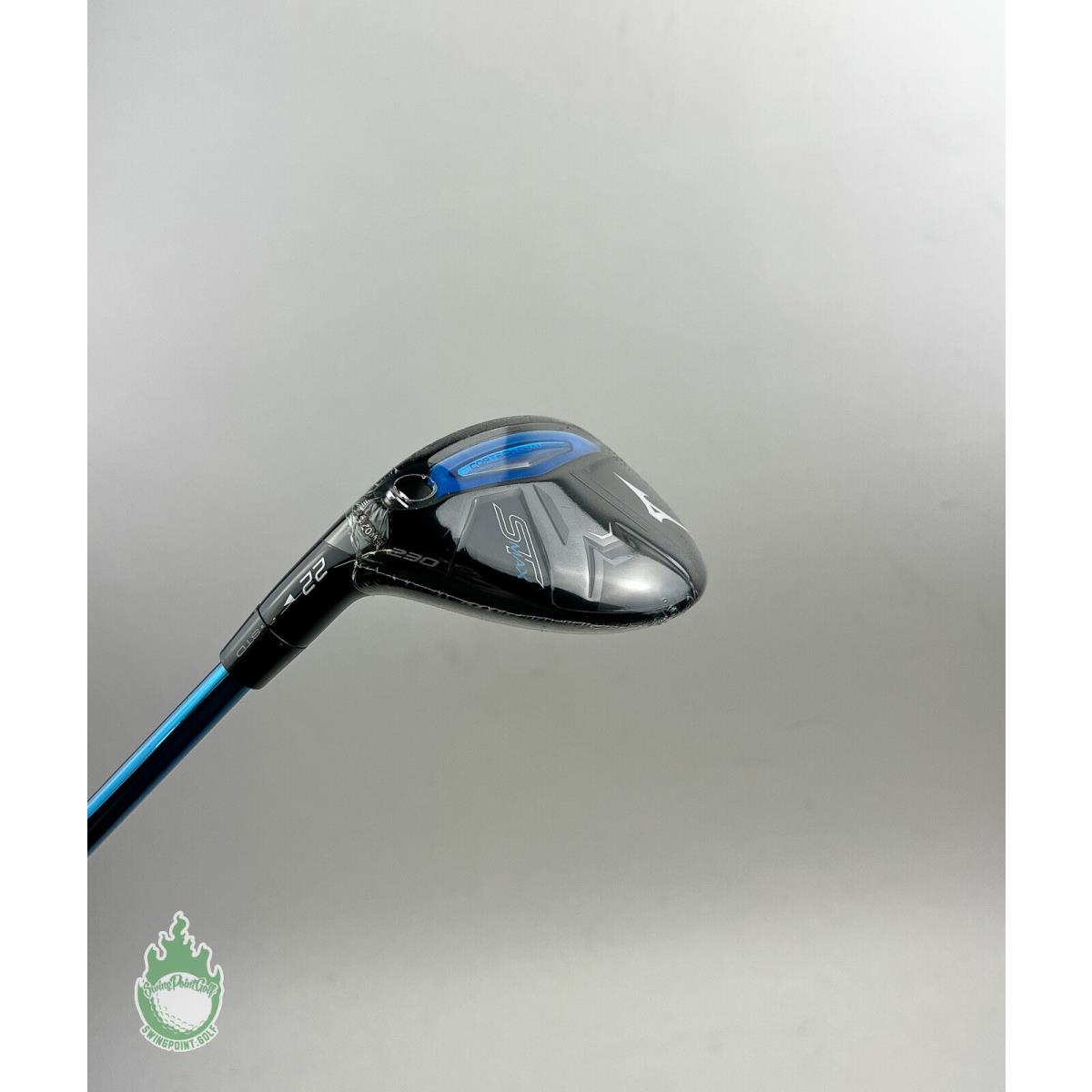 LH Mizuno St-max 230 4 Hybrid 22 Linq 75g F4 Stiff Graphite Golf Club