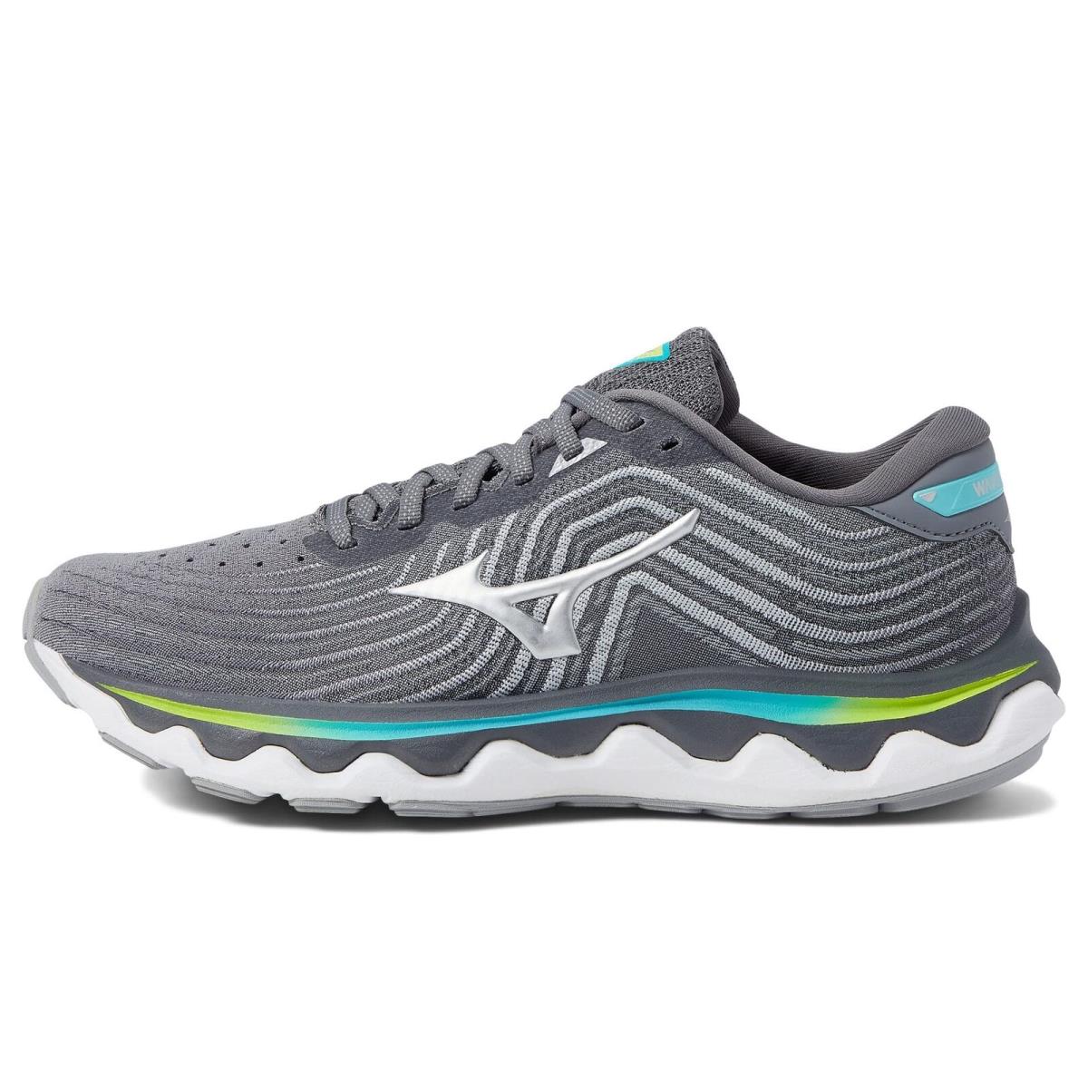 Mizuno Women`s Wave Horizon 6 Sneaker Ultimate Grey/silver 9.5