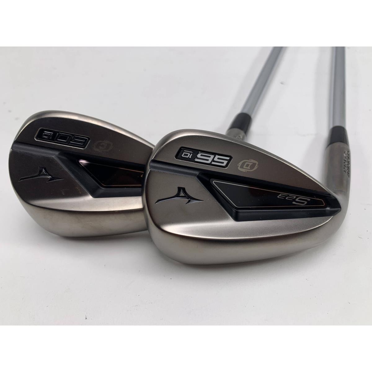 Mizuno S23 Copper Cobalt Wedge Set 56 10 60 10 Kbs Hi-rev 2.0 Wedge Steel LH