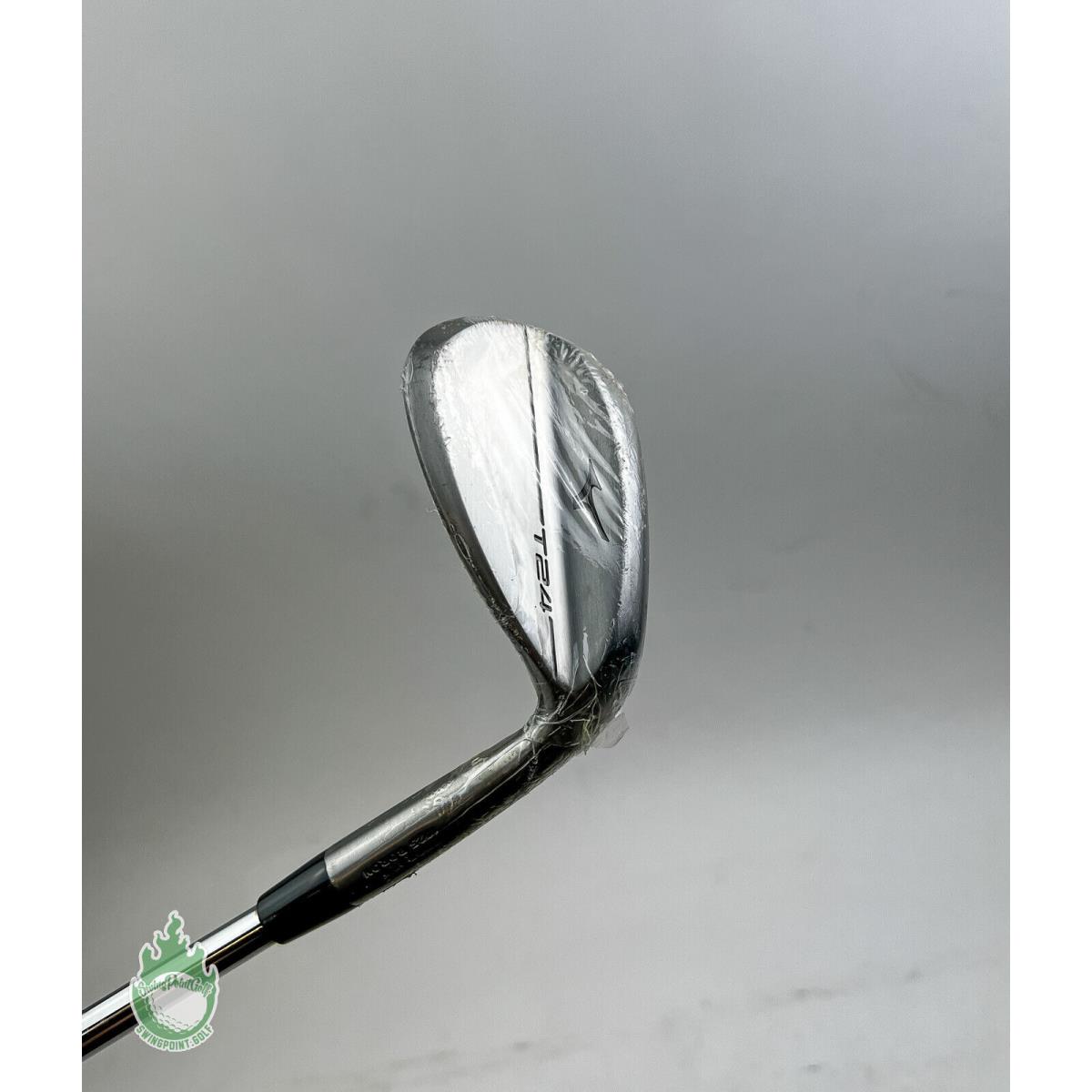 RH Mizuno T24 Raw Finish D Grind Wedge 56 -10 S400 Stiff Steel Golf Club