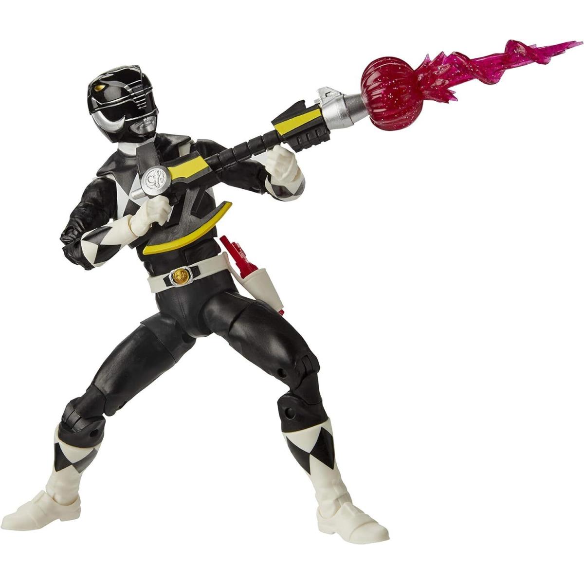 Power Rangers Lightning Collection Mighty Morphin Black Ranger 6-Inch Premium Co