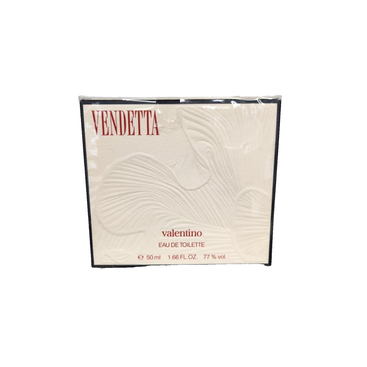 Vendetta By Valentino For Women 50 ML Eau de Toilette Splash Rare Hard TO Find