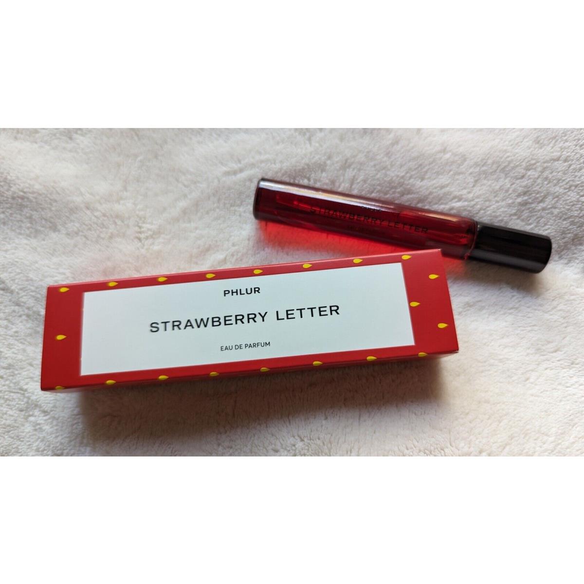 Phlur Strawberry Letter Edp 0.32 oz Travel Spray