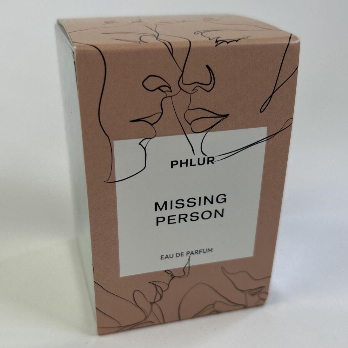 Phlur Missing Person Eau De Parfum Spray 50ml 1.7 fl oz Edp