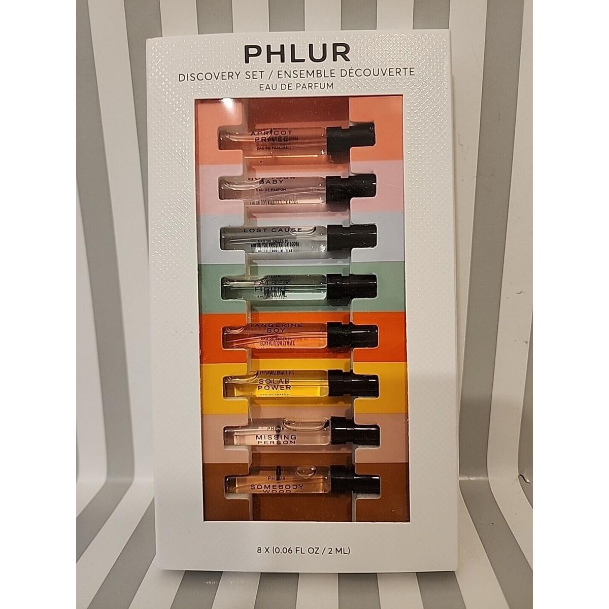 Phlur Eau de Parfum Discovery 8 Sample Set Latest Release `24