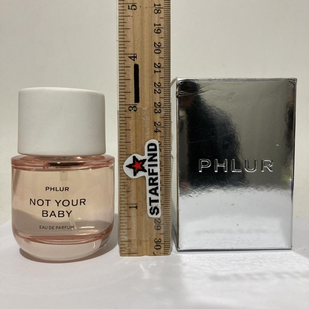 Phlur Not Your Baby Eau De Parfum 50ml 1.7 fl oz Perfume Boxwear Edp Spray See