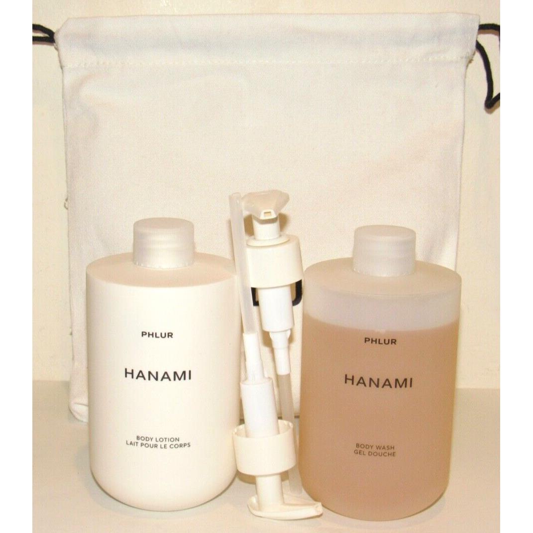 Phlur Hanami Perfumed Body Wash Lotion 16 Oz Each Fig Bergamot Sandalwood Musk