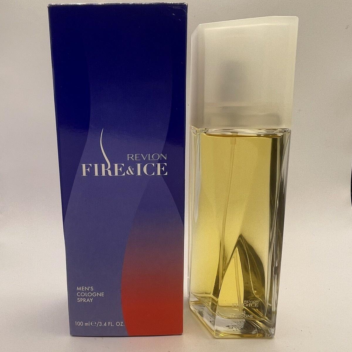 Fire Ice By Revlon 100ml/3.4oz Men s Cologne Spray Vintage