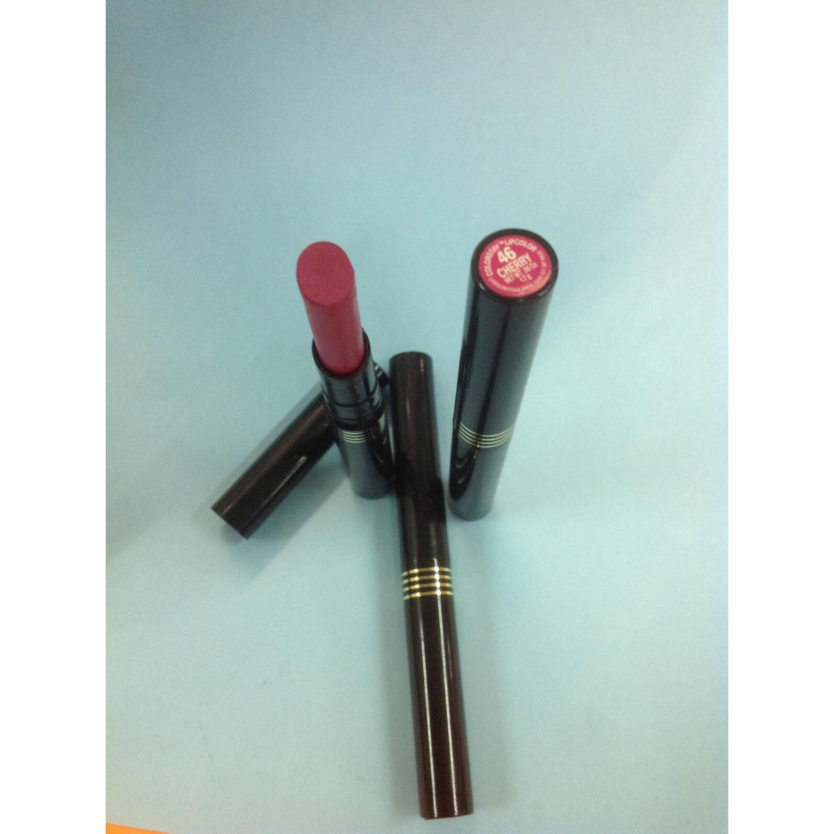 Lot OF 3 Revlon Colorstay Lipcolor Lipstick Cherry 46 New