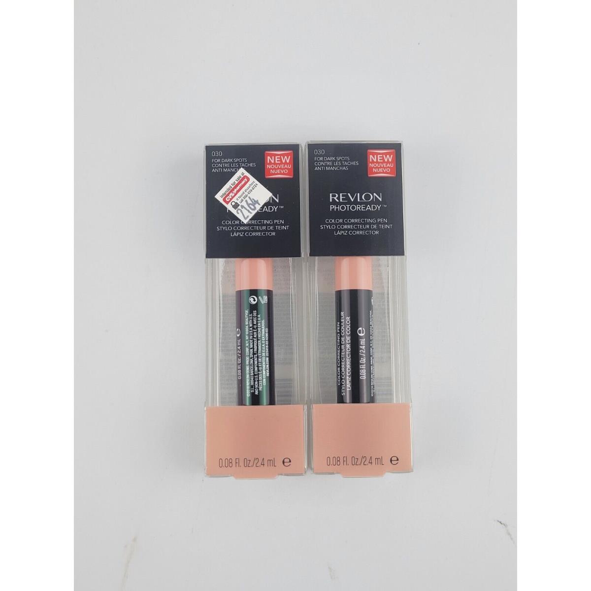 2 Pack Revlon Photoready Color Correcting Pen 030 For Dark Spots