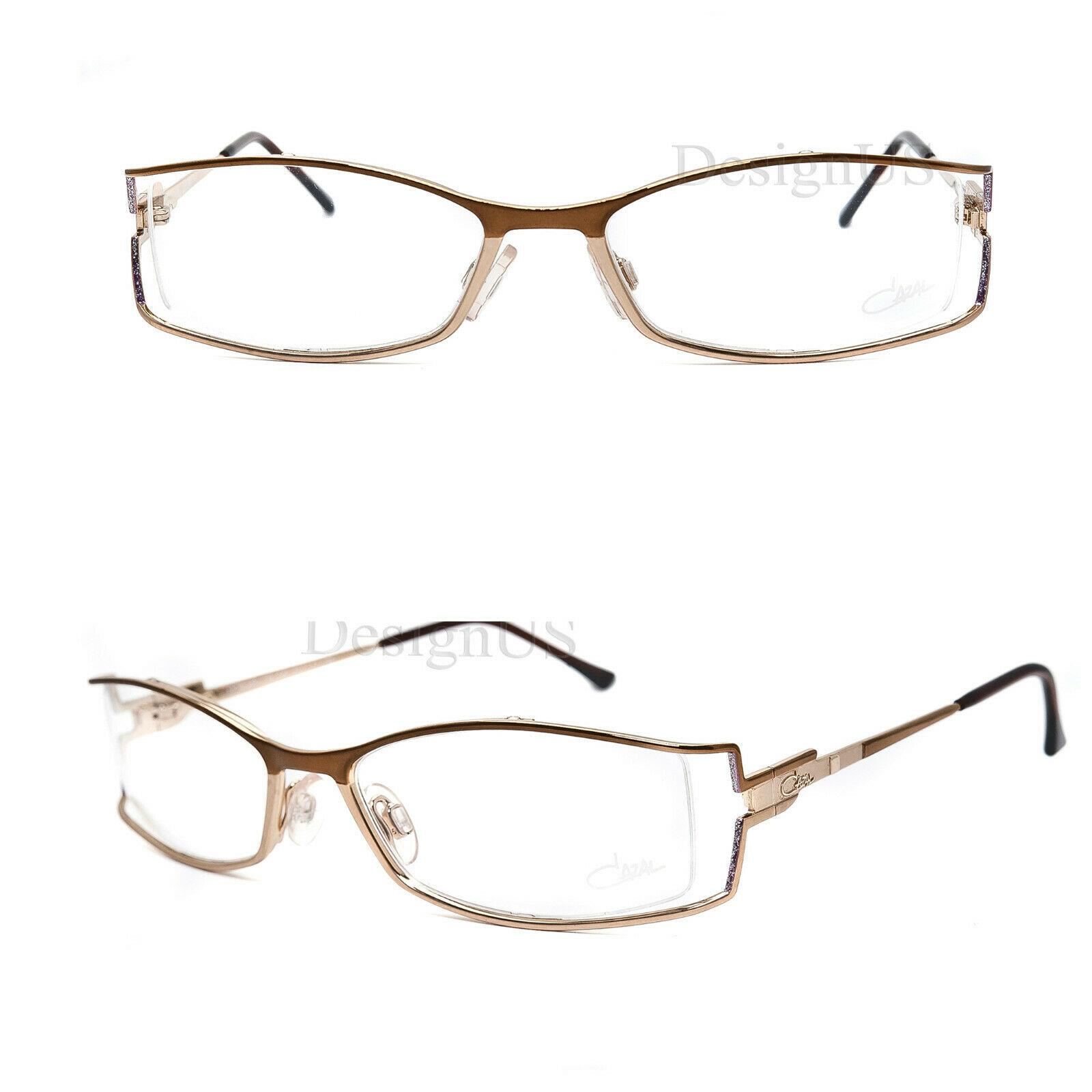 Cazal MOD.496 COL.849 Brown Gold 52/17/125 Germany Eyeglasses