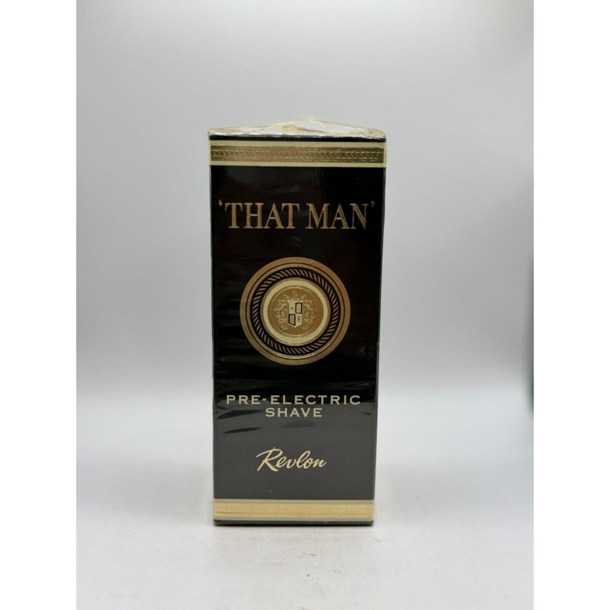 That Man BY Revlon 118ML Pre-electric Shave