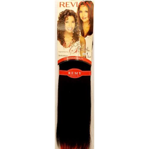 1 Jet Black Revlon Hair Human Hair Weaving Extension Styling 14 Inch