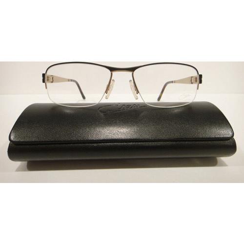 Cazal 7035 Eyeglasses Titanium Frames 003 Matt Black