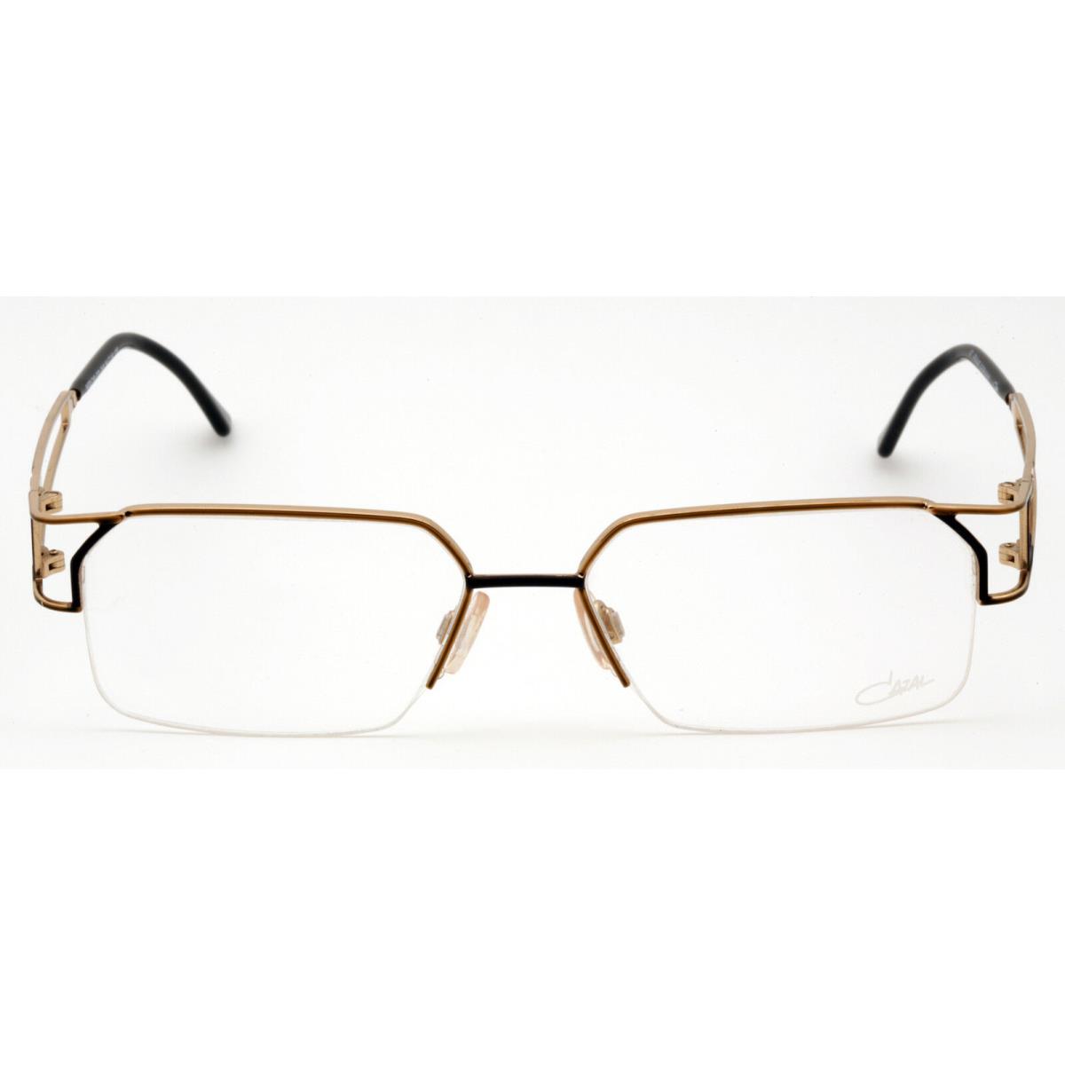 Cazal 716 Eyeglasses Rimless Frames Color 745 Brown Gold