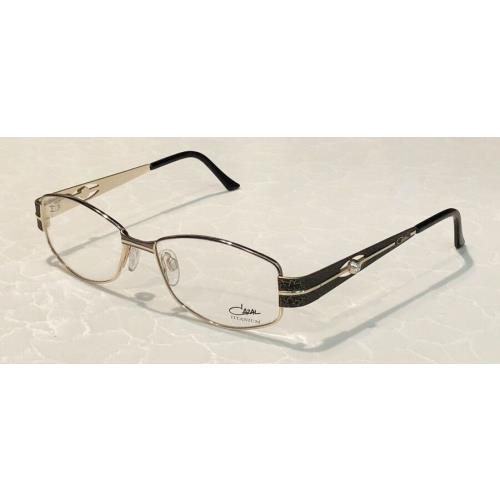 Cazal Eyeglass 1089 C002 52-15-135 Strass Gold/brown Frame Titanium