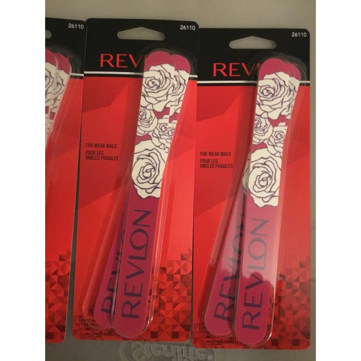 Lot OF 10 Revlon Expert Shapers Nail File For Weak Nails Nails Extra Gentle