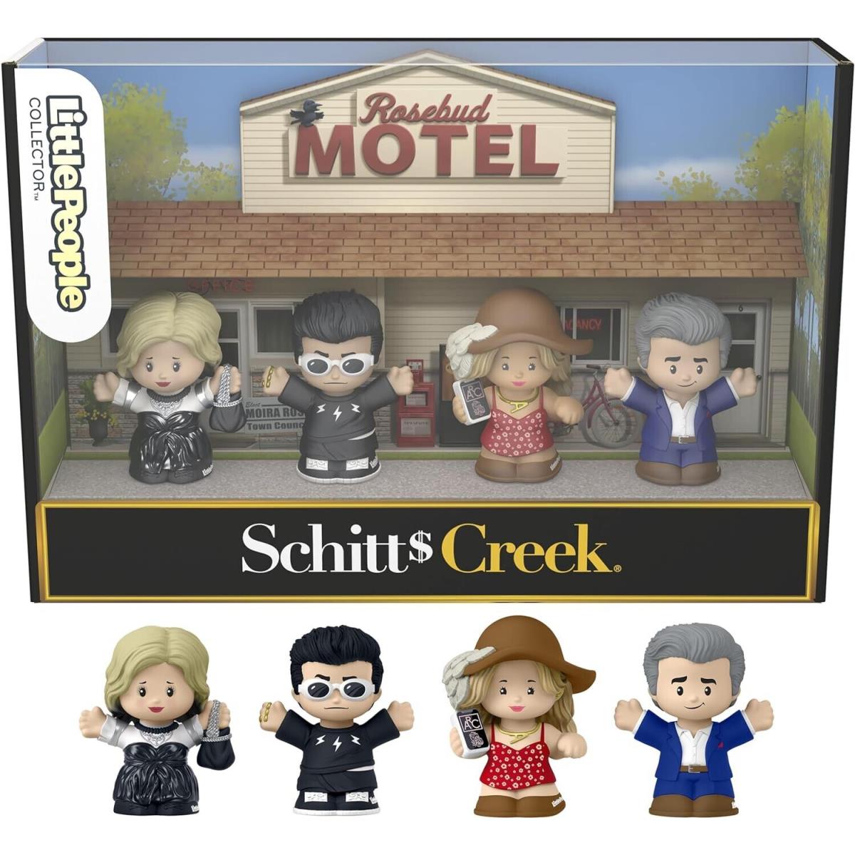 Schitt`s Creek 2.5-Inch Collector Figure 4-Pack