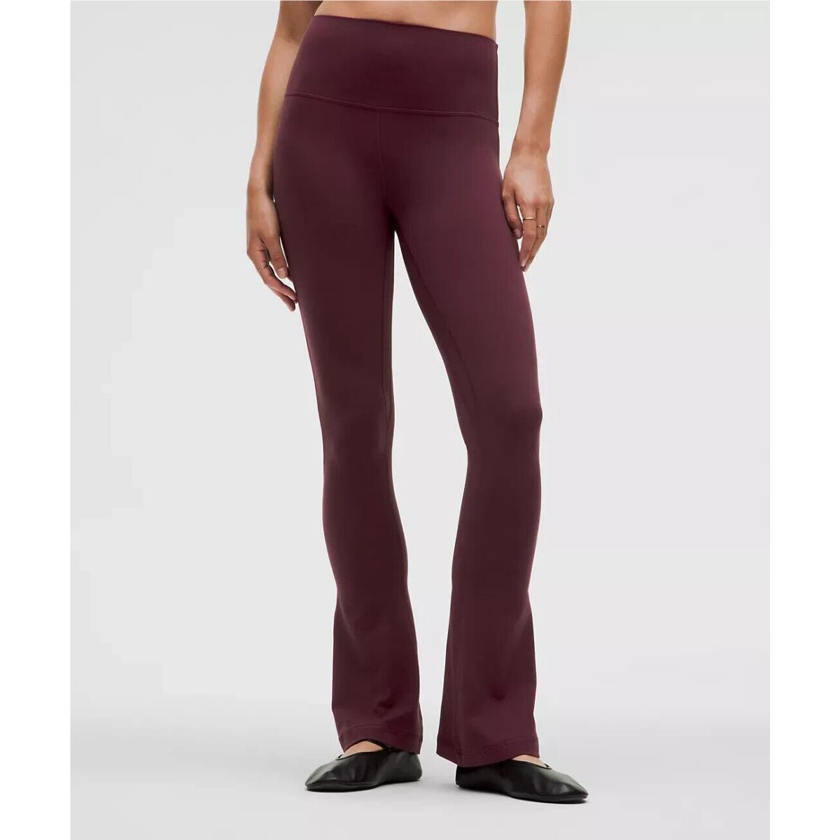 Lululemon Align High-rise Mini-flare Pant Regular Choose Your Size Garnet