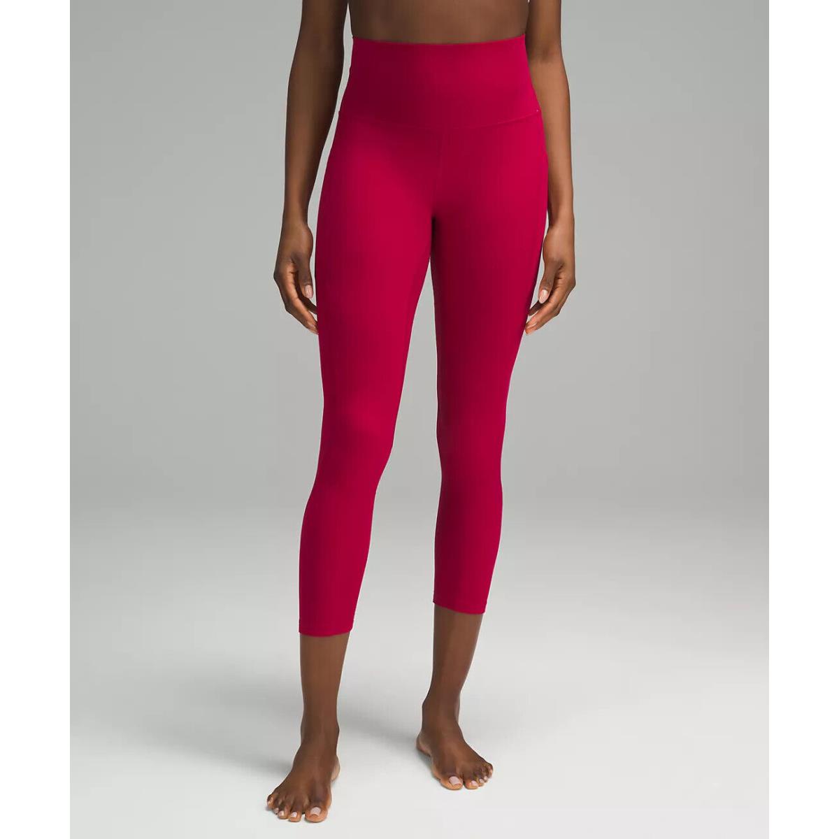 Lululemon Align High-rise Pant with Pockets 25 0 2 4 6 8 10 12 14 Ruby Red