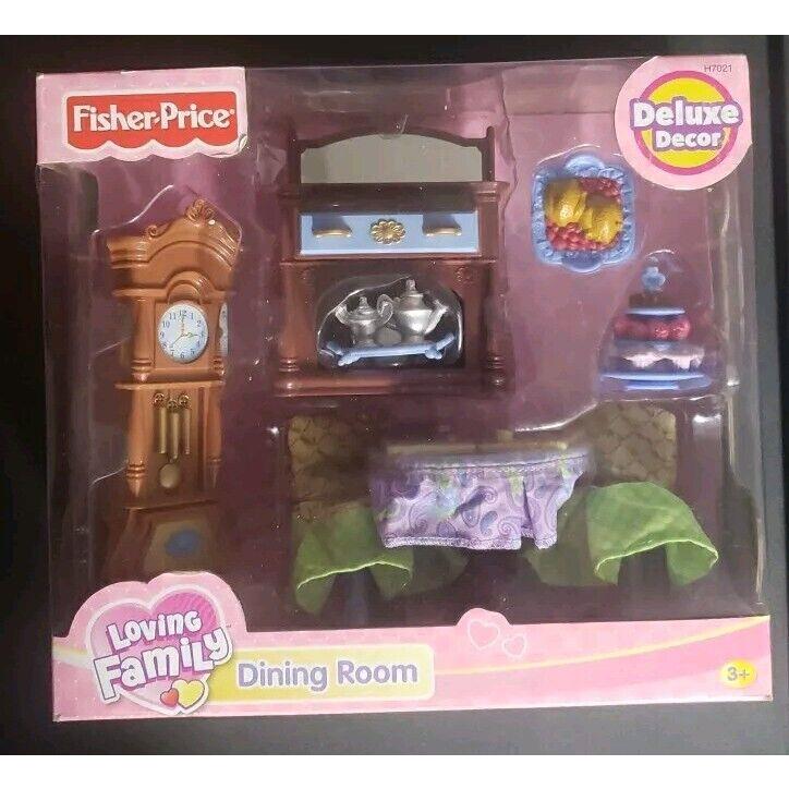 Fisher Price Loving Family Deluxe Decor Dining Room Clock 2005