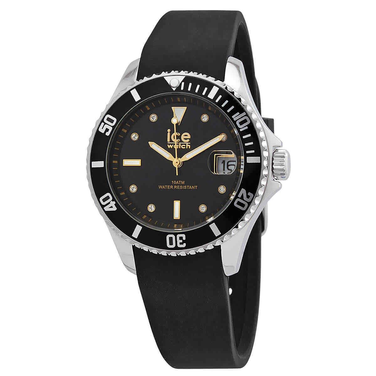 Ice Watch Quartz Crystal Black Dial Unisex Watch 020367