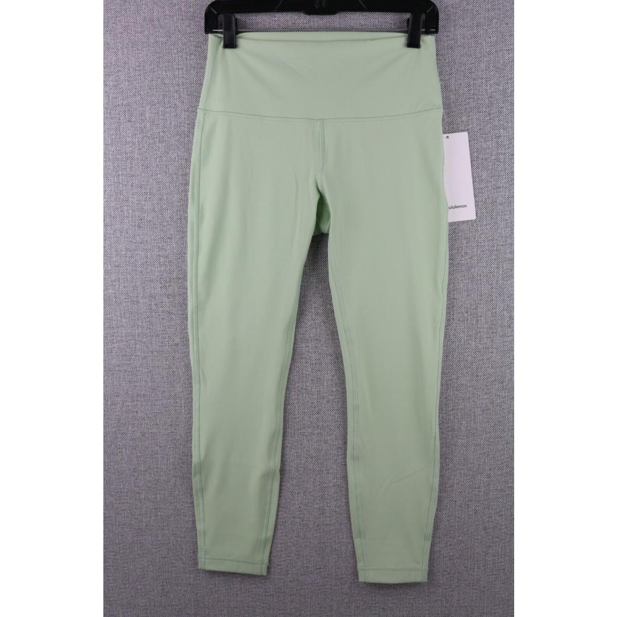 Lululemon Womens Wunder Under HR Tight 25 Mint Green Size 8