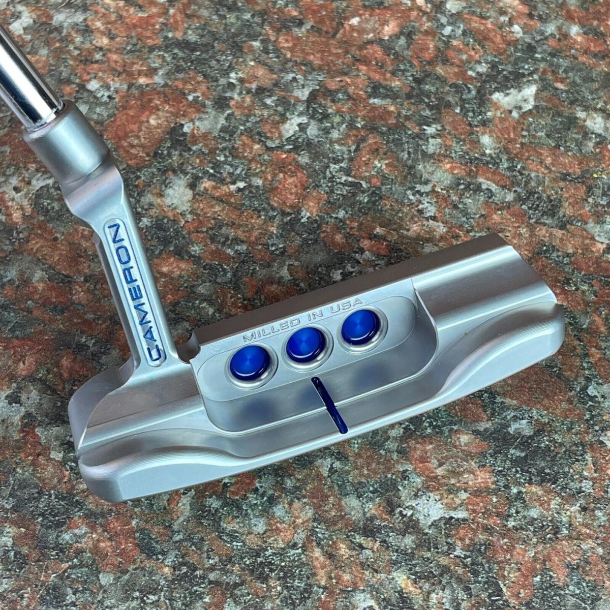 Scotty Cameron Super Select Newport Custom Translucent Blue Paint 34 /354g