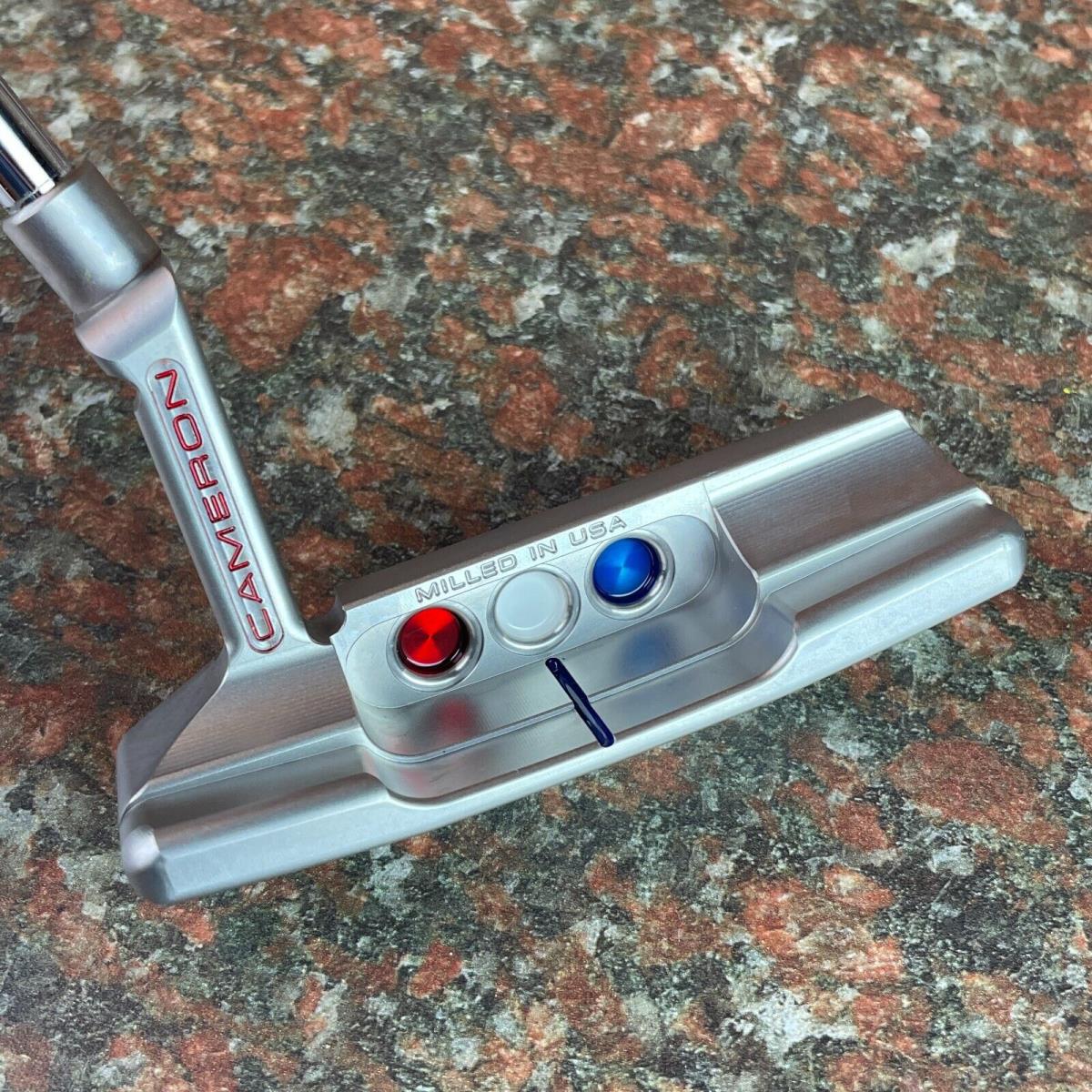 Scotty Cameron Super Select Newport 2 Custom Red White Blue Paint 34 /354g