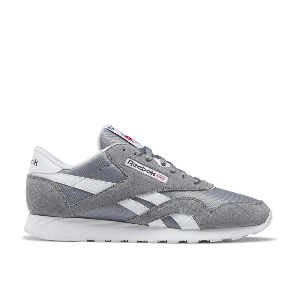 Man`s Sneakers Reebok Classic Nylon Heritage Running Shoe - Grey