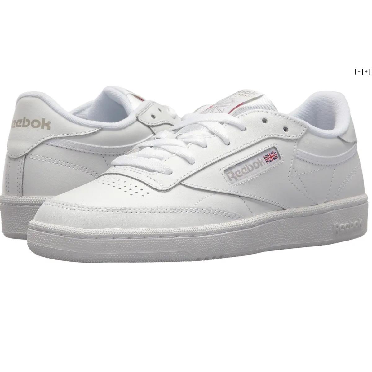 Man Reebok Club C 85 Sneaker Shoe 100000154 Color White/gray