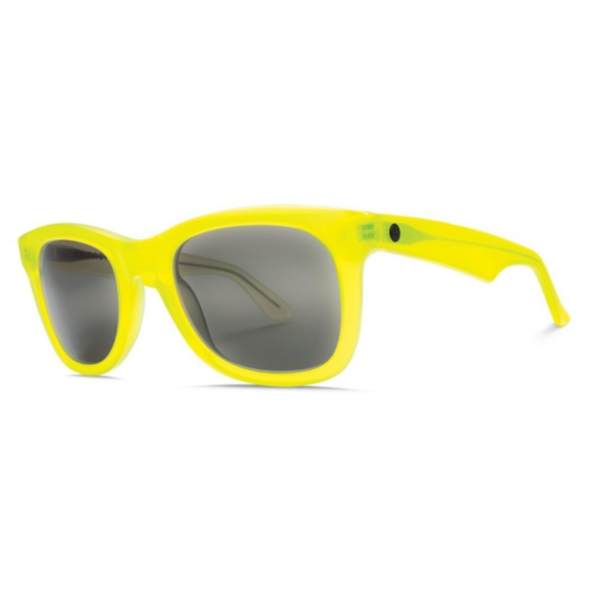 Electric Detroit XL Sunglasses Matte Trans Lime Ohm Grey