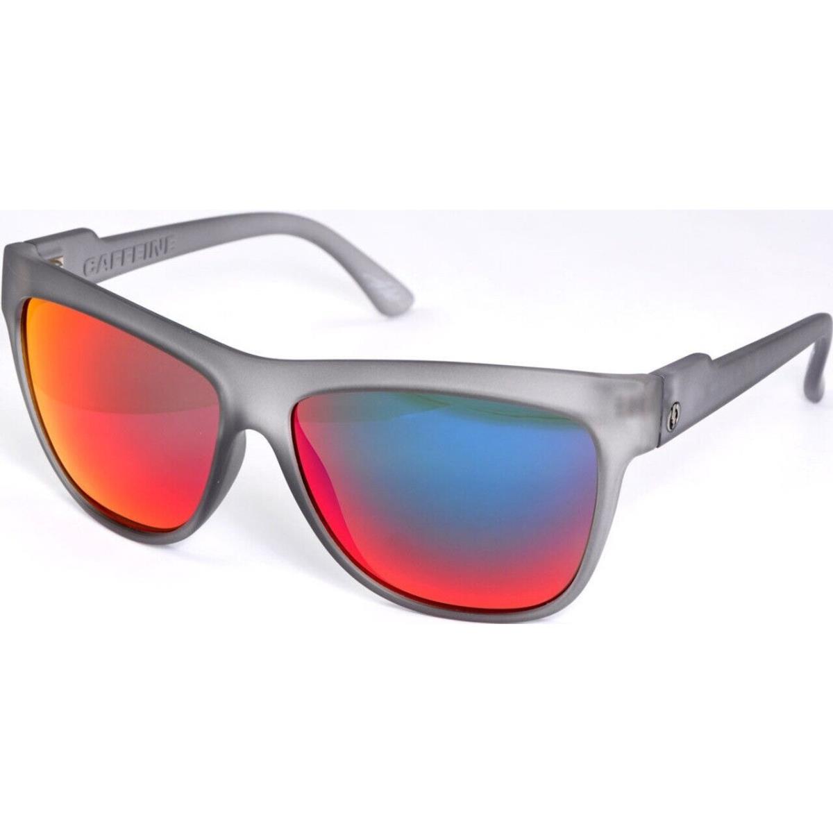 Electric Visual Caffeine Ash Grey / Grey Plasma Chrome Sunglasses ES10241063