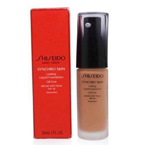 CS Shiseido/synchro Skin Spf 20 Lasting Liquid Foundation 5 Neutral 1.0 Oz