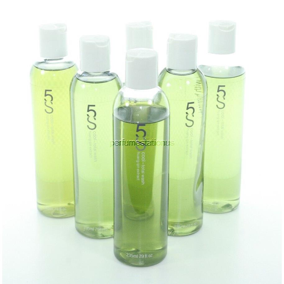 6x Shiseido 5S Cool Total Wash 7.9 oz/235ml Liquidation Must Go